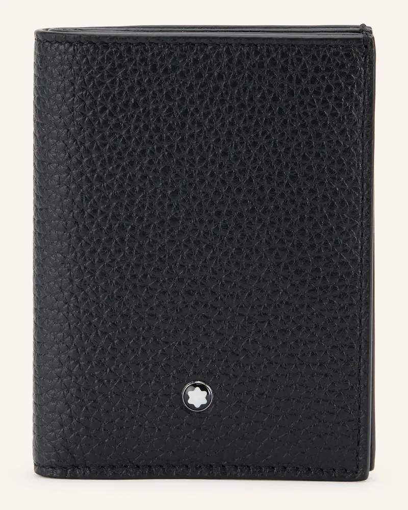 Montblanc Geldbörse schwarz Schwarz