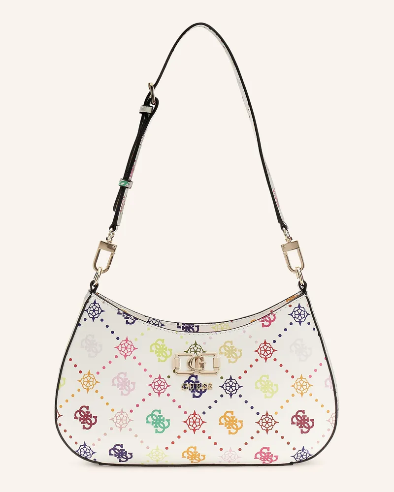Guess Schultertasche Emelie weiss Weiss