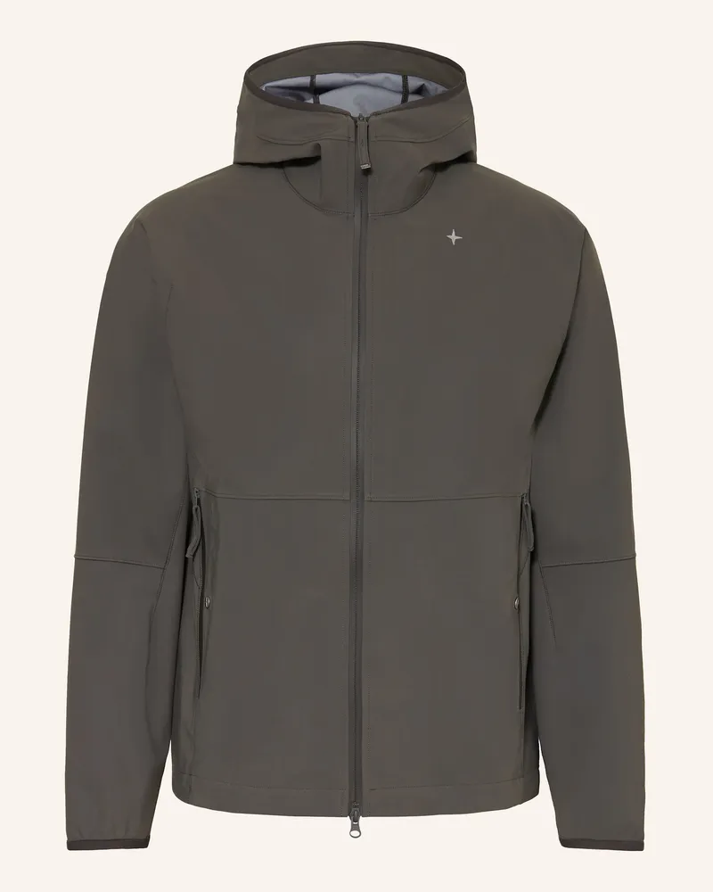 Stone Island Jacke Grau
