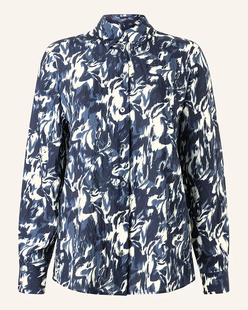Maerz Hemdbluse blau Dunkelblau