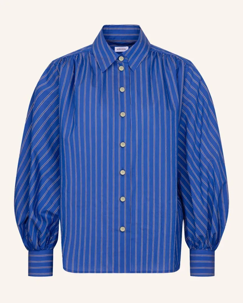 Seidensticker Hemdbluse blau Blau