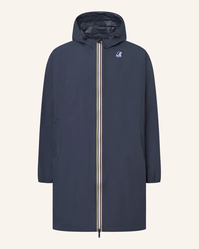 K-Way Regenmantel LE VRAI 4.0 EIFFEL EAST Blau