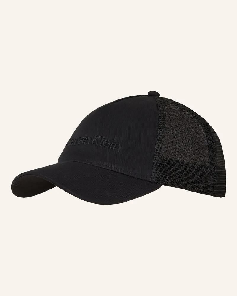 Calvin Klein Cap MUST TRUCKER Schwarz