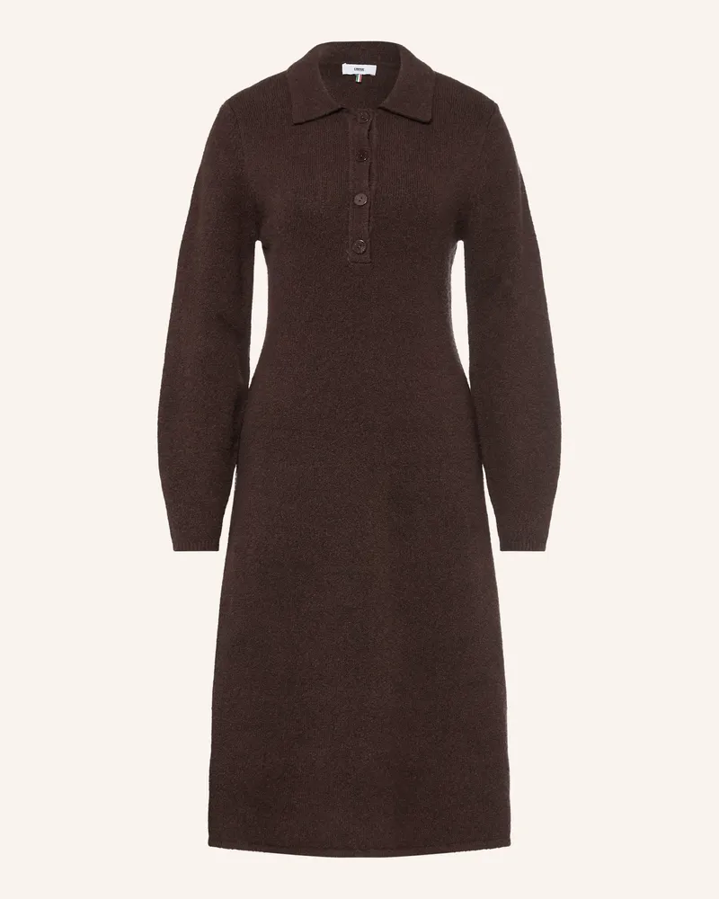 cinque Strick-Polokleid Cihanni braun Dunkelbraun