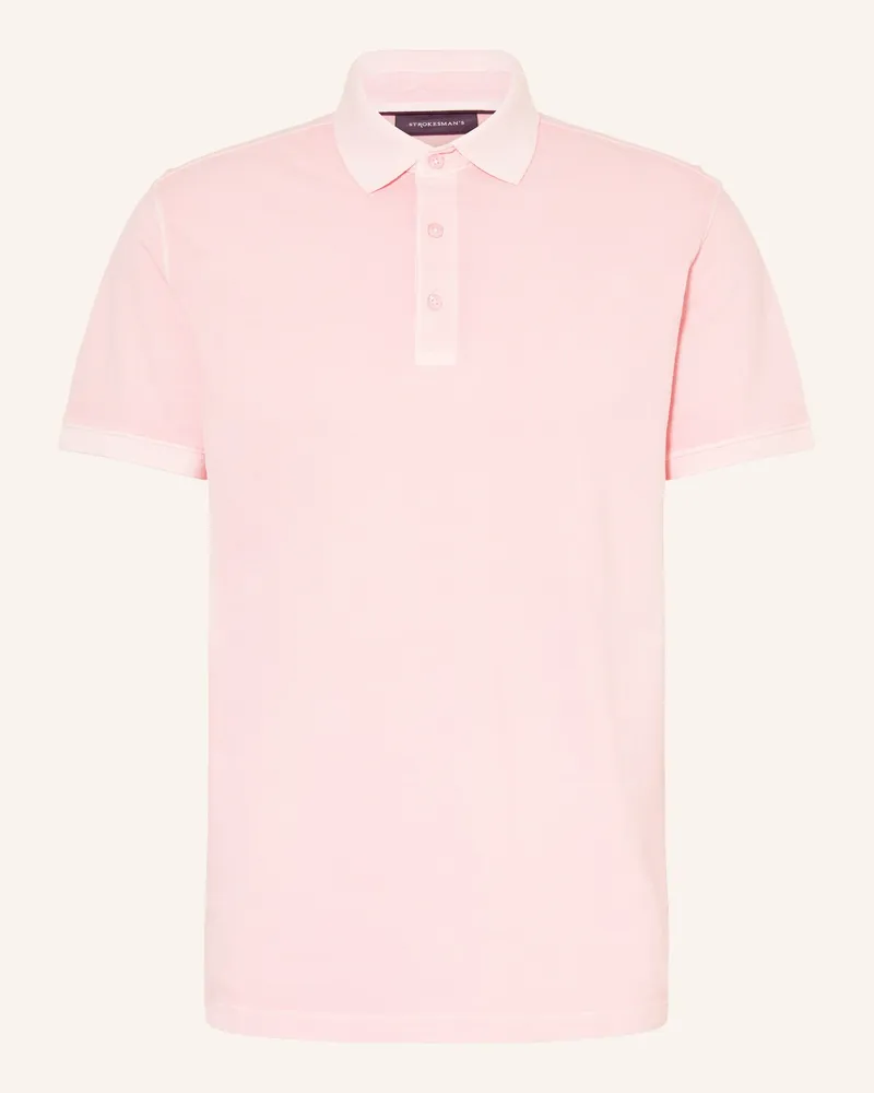 Strokesman's Strokesman Piqué-Poloshirt rosa Rosa