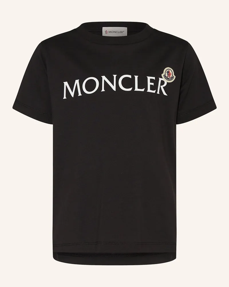 Moncler T-Shirt schwarz Schwarz