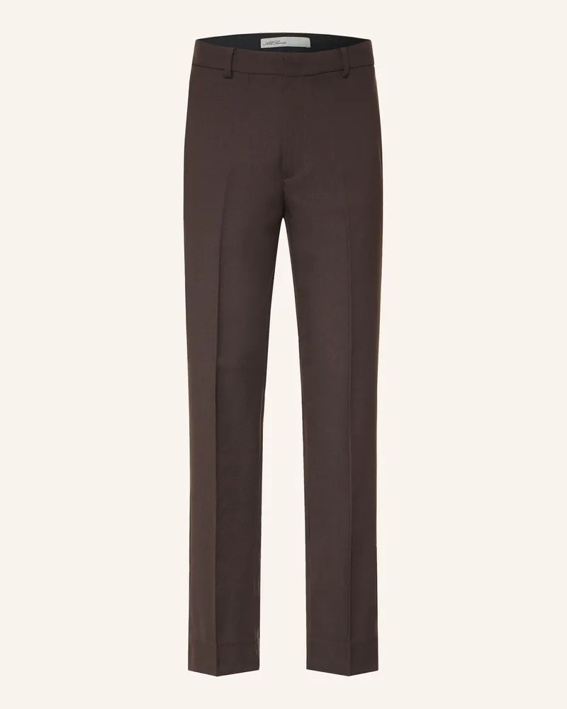 AllSaints Hose Blunt Tailored Fit braun Dunkelbraun
