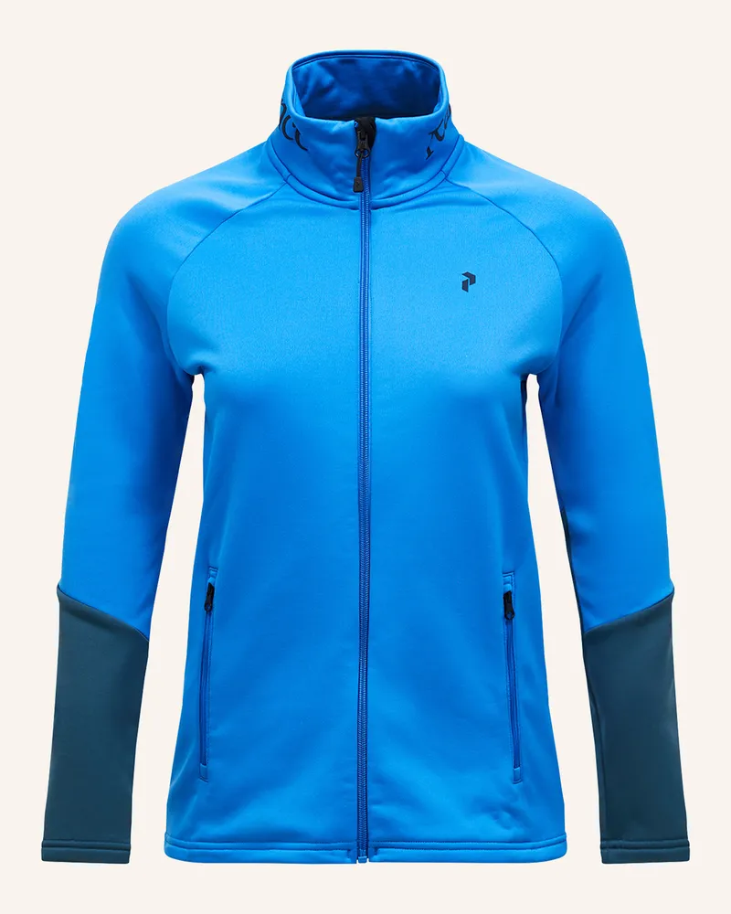 Peak Performance Midlayer-Jacke RIDER ESSENTIALS Blau