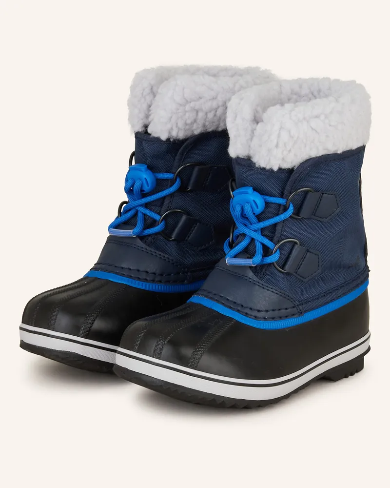 Sorel Boots YOOT PAC™ mit Kunstfell Blau