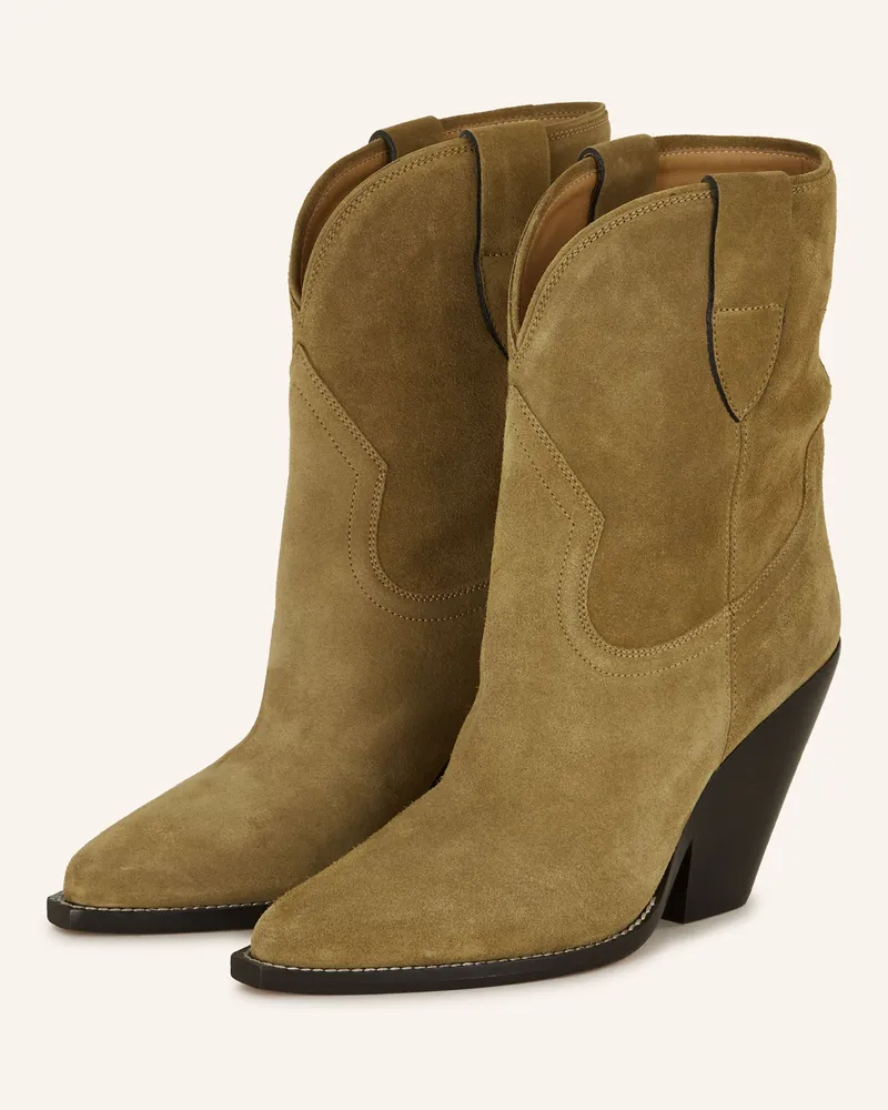 Isabel Marant Stiefeletten Leyane-Gb beige Taupe