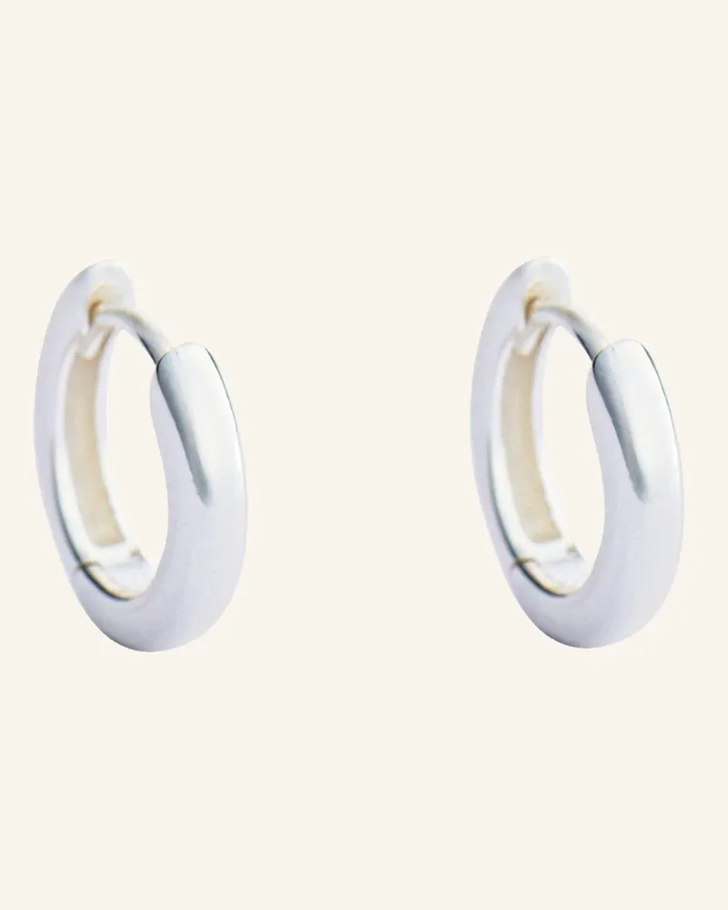 POMPIDOU Creolen Lillian Micro By Glambou silber Silber