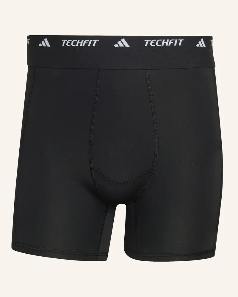 adidas Techfit Hybrid-Leggings, Kurz schwarz Schwarz