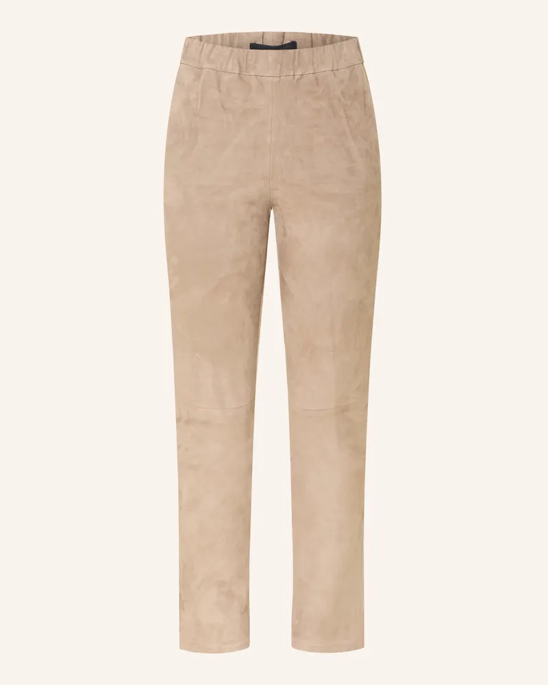 Arma Lederhose Kamilla beige Taupe