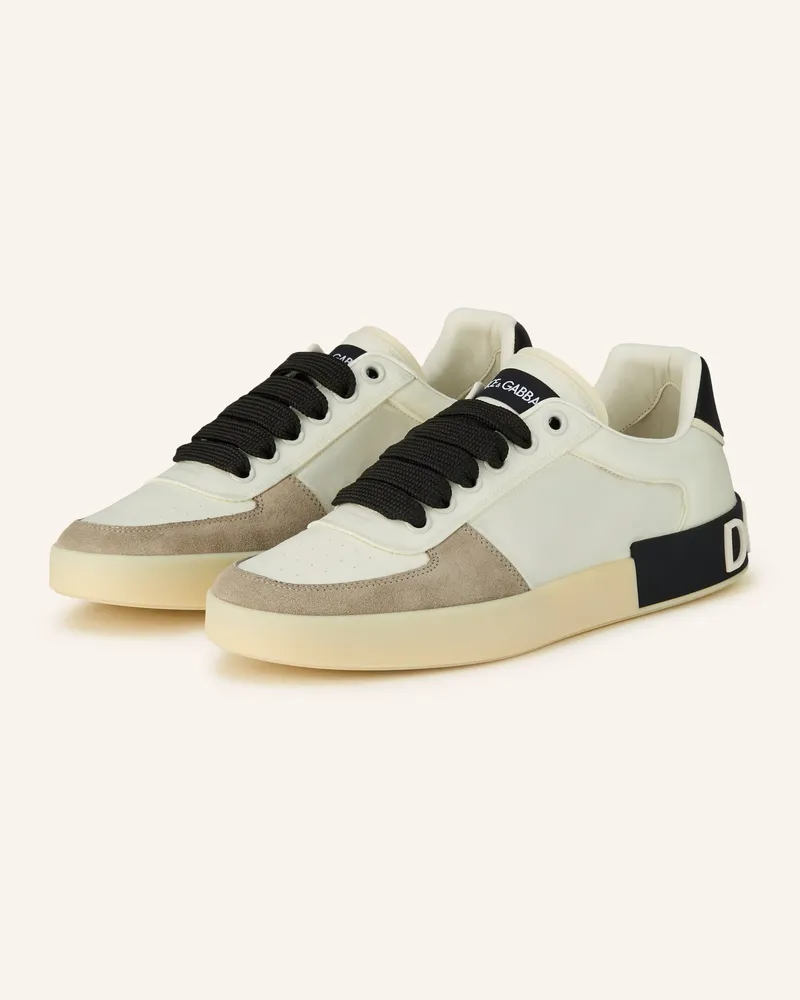 Dolce & Gabbana Sneaker weiss Creme