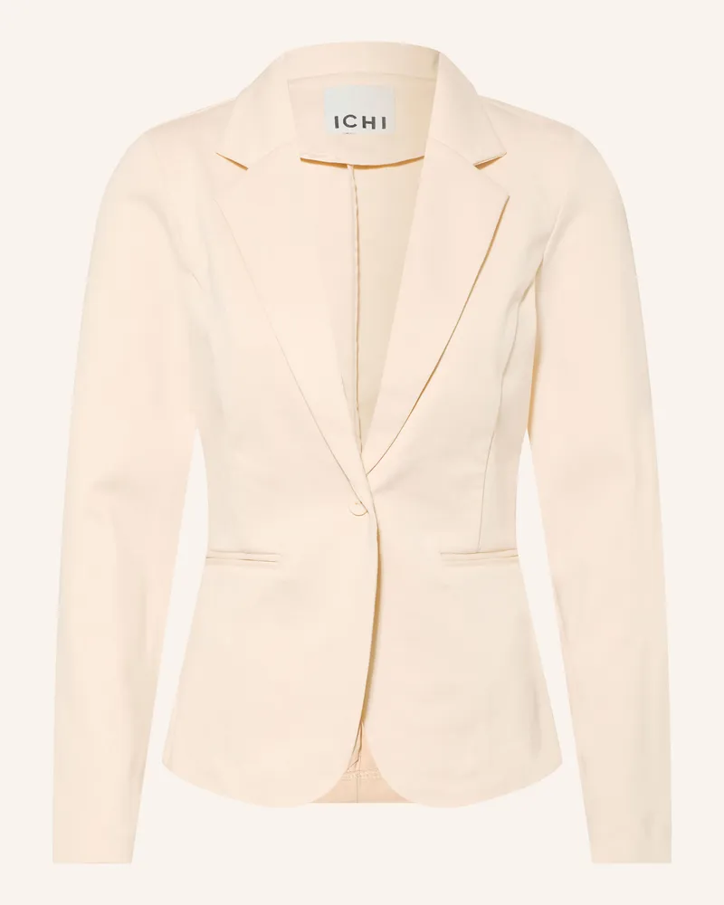 ICHI Jerseyblazer Ihkate weiss Creme