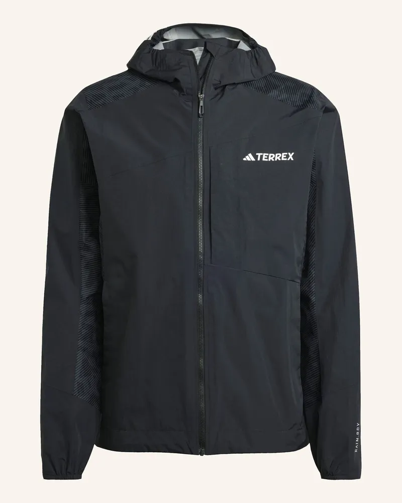 adidas TERREX XPERIOR HYBRID RAIN.RDY REGENJACKE Schwarz