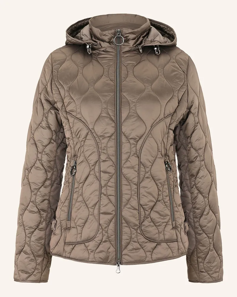 Betty Barclay Steppjacke gruen Braun