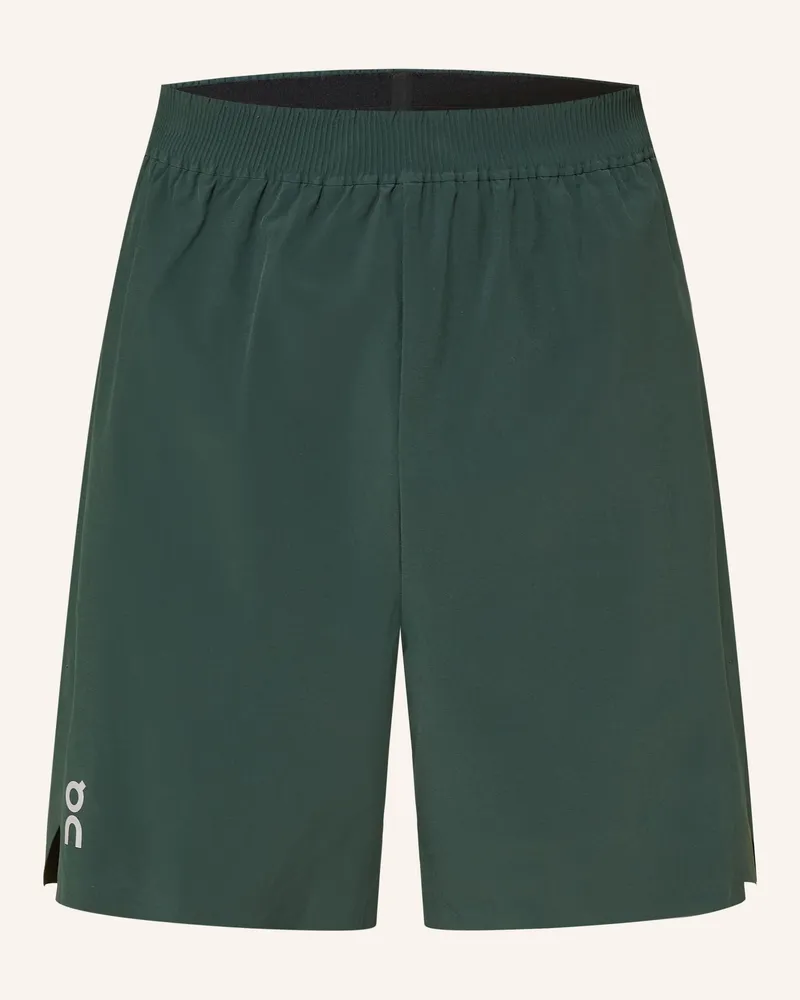 ON 2-in-1-Trainingsshorts TRAIN Grün