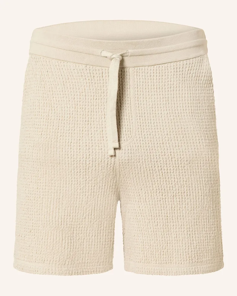 HUGO BOSS Strickshorts Amoffle beige Beige