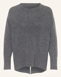 Mrs & HUGS Pullover mit Cashmere Grau