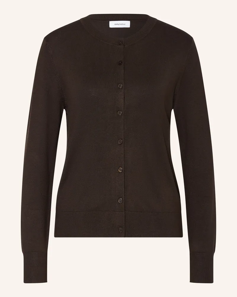 Darling Harbour Strickjacke Dark