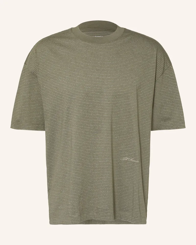 AllSaints T-Shirt Axel gruen Khaki