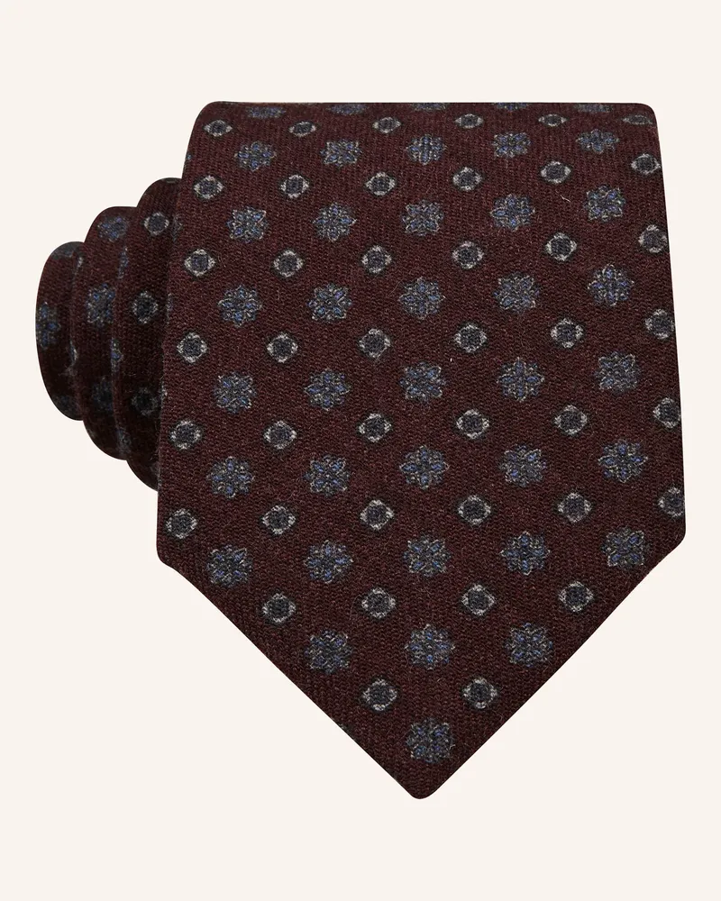 paul Krawatte Dunkelrot