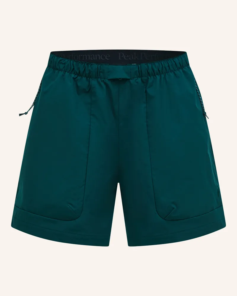 Peak Performance Cargoshorts gruen Neonblau