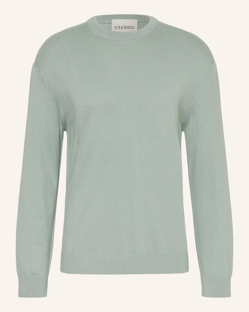 Closed Pullover blau Blaugrau