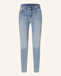 Liu Jo Skinny Jeans mit Schmucksteinen Blau