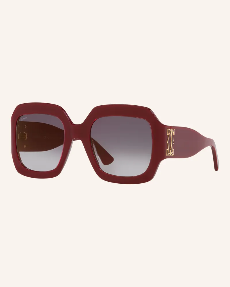 Cartier Sonnenbrille ct0434s rot 2000l1