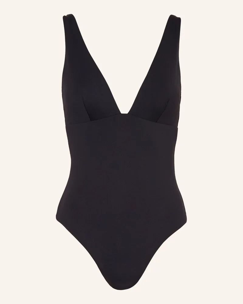 JETS Australia Badeanzug Smooth schwarz Schwarz