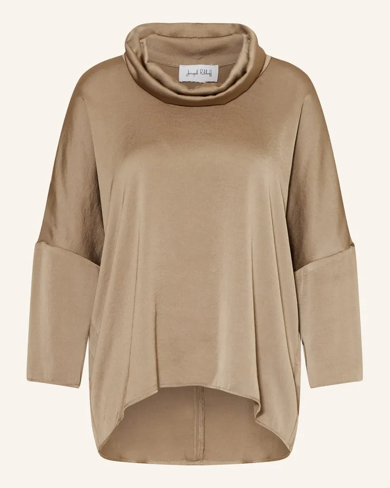 Joseph Ribkoff Blusenshirt mit 3/4-Arm aus Satin Beige