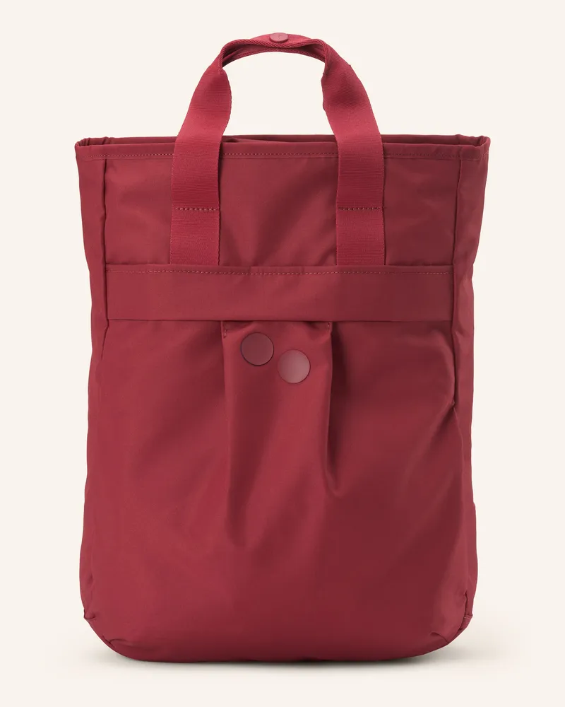 pinqponq Rucksack Komo Mit Laptop-Fach rot Dunkelrot