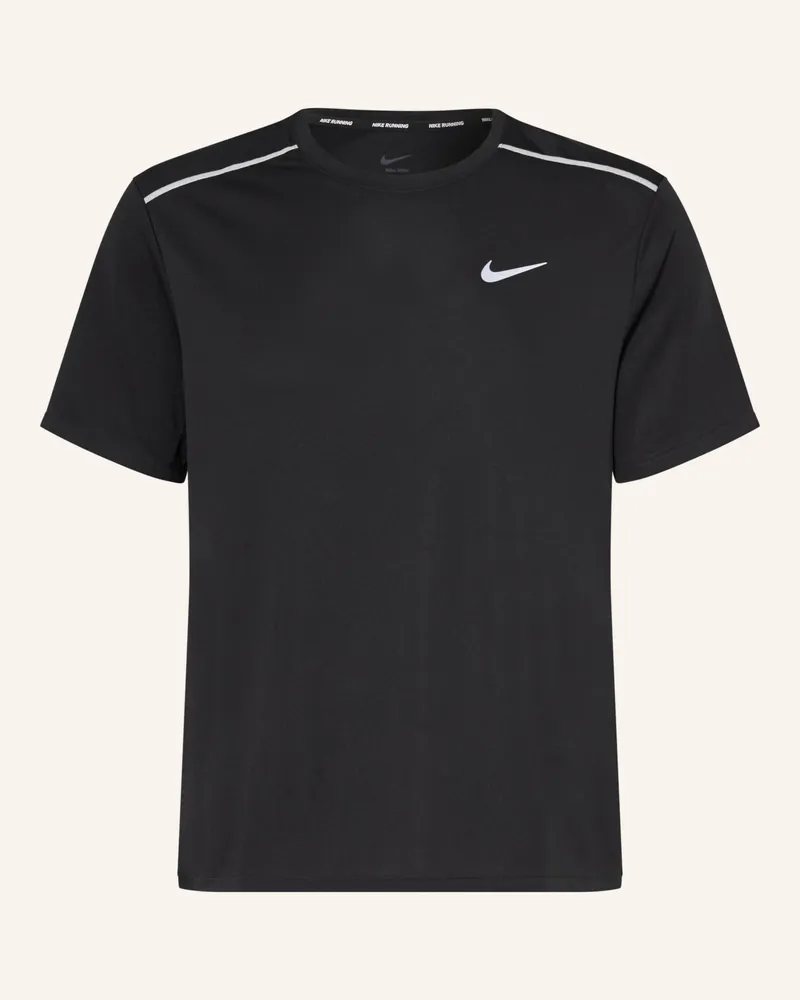 Nike Laufshirt Miler schwarz Schwarz