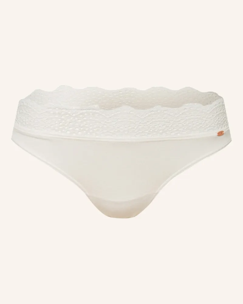 Skiny Slip EVERY DAY IN BAMBOO LACE Weiss