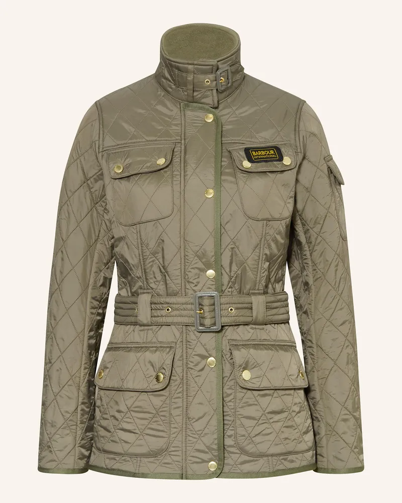 Barbour Steppjacke POLARQUILT Khaki