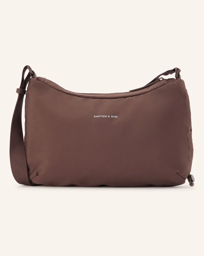 Kapten & Son Schultertasche Skara braun Dunkelbraun