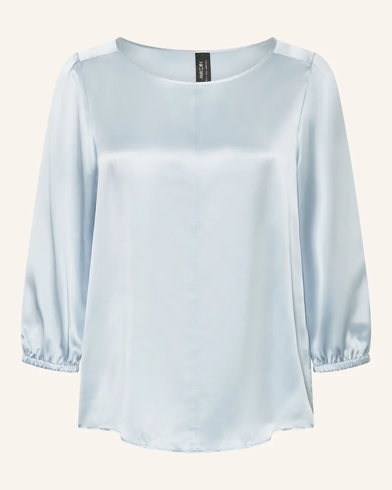 Marc Cain Seidenbluse Mit 3/4-Arm blau 316