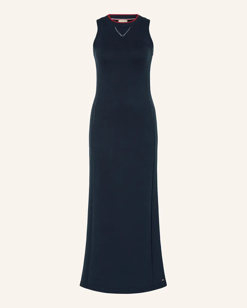 Tommy Hilfiger Strickkleid Dunkelblau