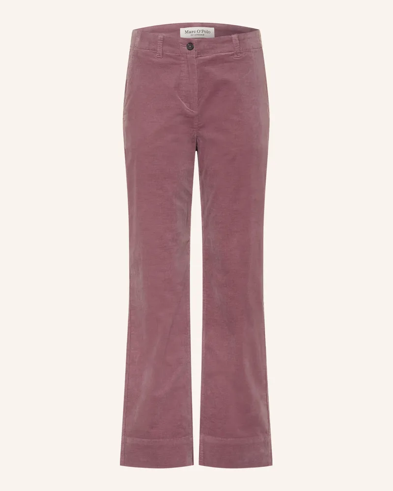 Marc O'Polo Marlenehose Lande Aus Cord rosa Altrosa