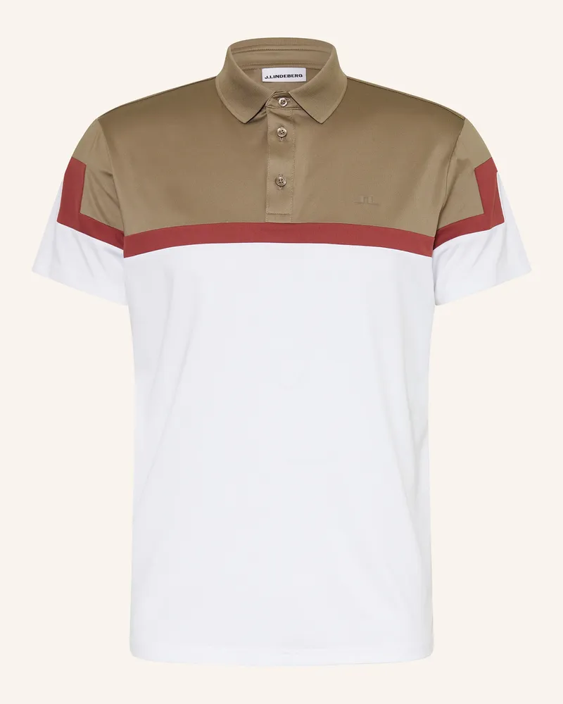 J.Lindeberg Funktions-Poloshirt weiss Weiss