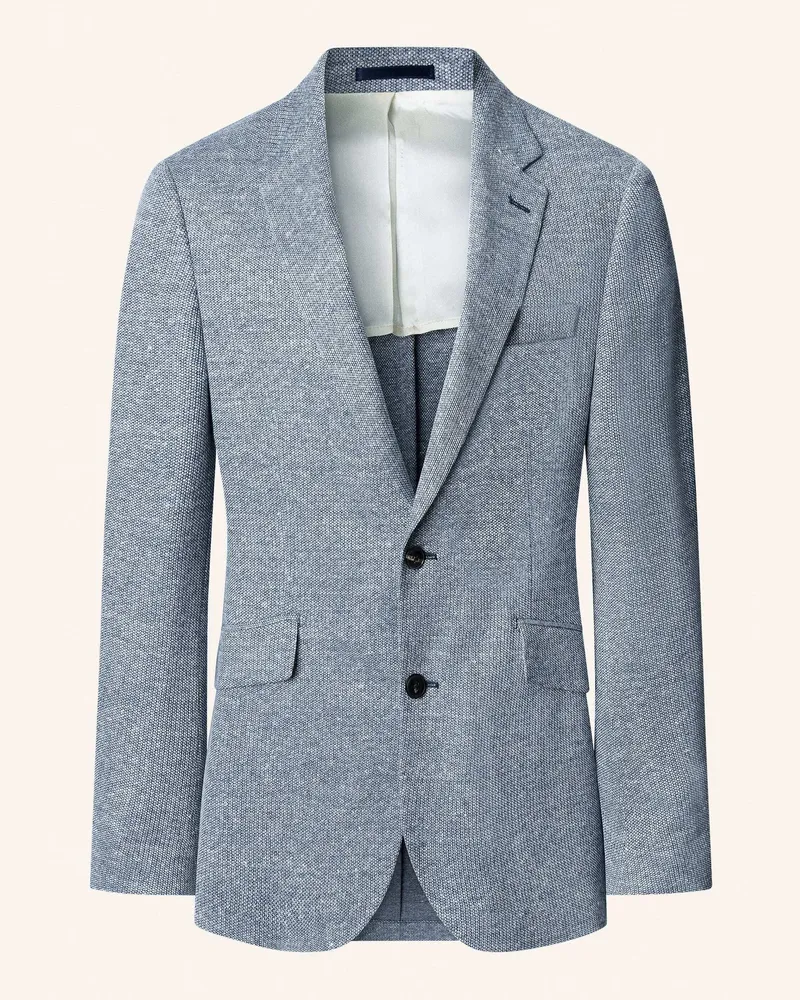 Hackett Blazer WAFFLE JERSEY CC Blau