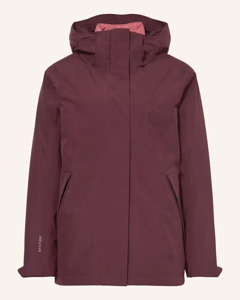 Schöffel 2-In-1-Jacke Tamina rot Dunkelrot