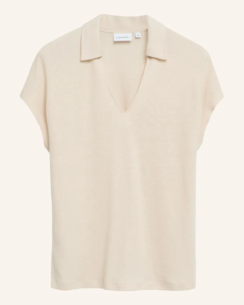 COMMA T-Shirt beige Beige