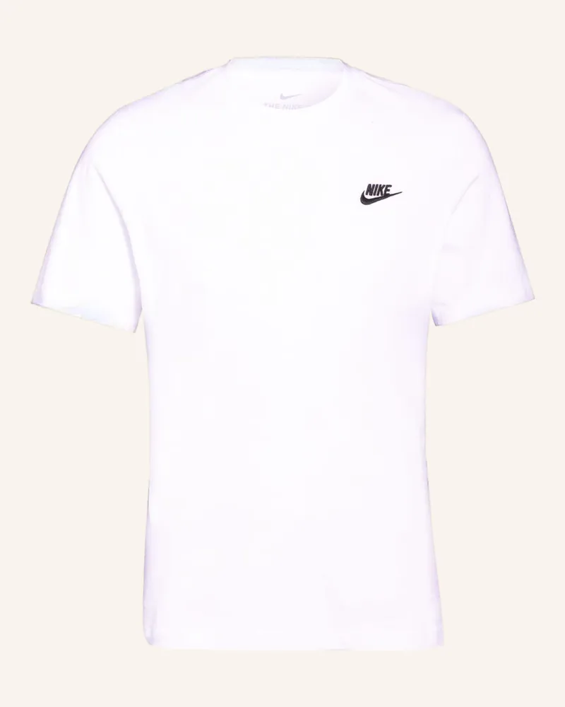 Nike T-Shirt Sportswear Club weiss Weiss