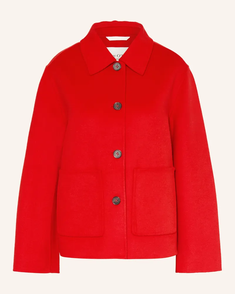 Marc O'Polo Kastenjacke rot Rot
