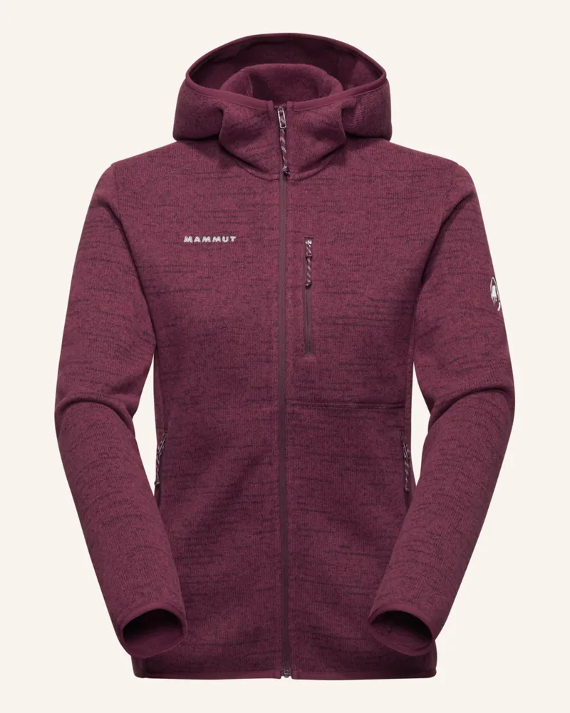 Mammut Midlayer Jacke ARCTIC IV mit Kapuze Rot