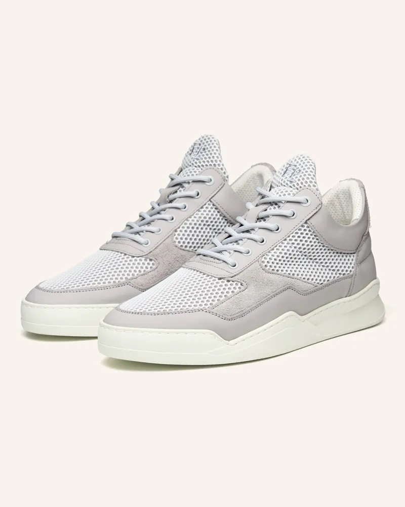Filling Pieces Sneaker LOW TOP GHOST MESH Grau