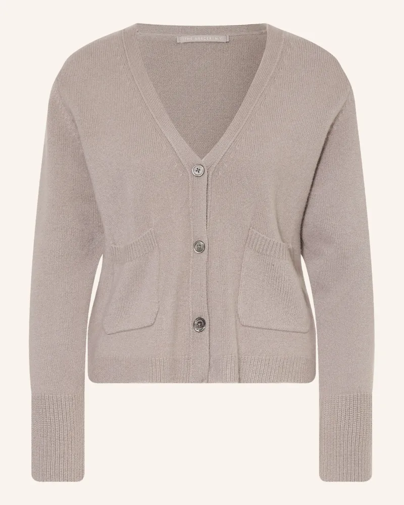 (THE MERCER) N.Y. Strickjacke Aus Cashmere beige Taupe